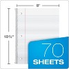 Oxford Spiral Notebook, 1 Subject, College Ruled Paper, 8 x 10-1/2 Inch, 70 Sheets Set of 6 - 2 of 4