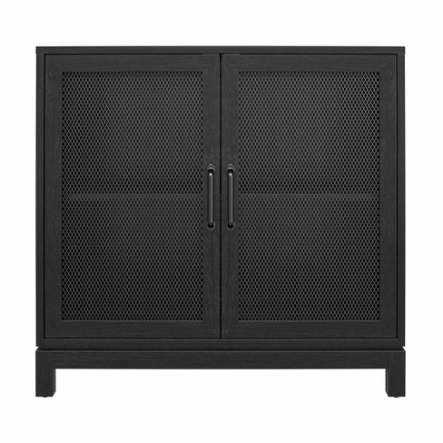 Black on sale accent cabinet