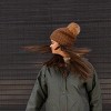 Turtle Fur Snowfall Faux Fur Pom Beanie - Women's Winter Hat - 4 of 4