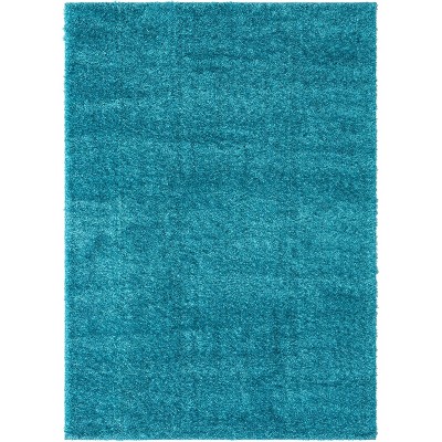 Luxe Weavers Plush Shag Solid Area Rug
