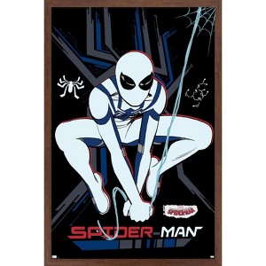 Trends International Marvel Animations' Your Friendly Neighborhood Spider-Man - Oscorp Suit Framed Wall Poster Prints - 1 of 4