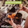 WeeSprout Bamboo Kids Bowls, Set of Four Kid-Sized Dinnerware, Cereal, Leftovers & Snack Bowl - 3 of 4