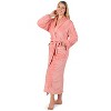 PAVILIA Fleece Robe For Women, Plush Warm Bathrobe, Fluffy Soft Spa Long Lightweight Fuzzy Cozy, Satin Trim - 3 of 4