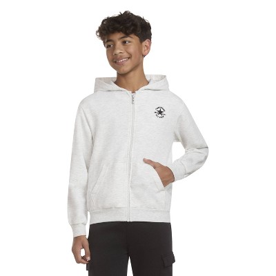 Converse® Boys' French Terry Zip-Up Sweatshirt