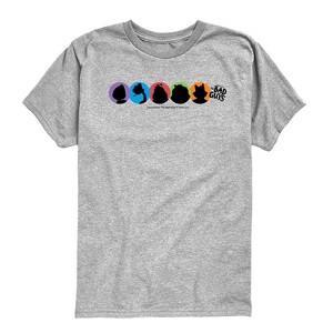 Boys' - The Bad Guys - Mr. Wolf and Friends Silhouettes Short Sleeve Graphic T-Shirt - 1 of 4