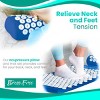 Sorbus 51 Inch Acupressure Mat, Pillow & Carry Bag Set - Helps with Stress, Back & Neck Pain - Great for Muscle Relaxation, Sciatica, & Meditation - 4 of 4