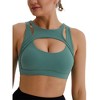DOMETOUR Super Soft Yoga Sports Bra With Four Way Stretchy - 2 of 4