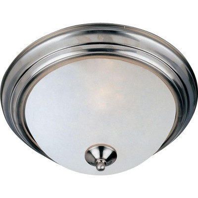 Maxim Lighting Essentials - 583x 3 - Light Flush Mount in  Satin Nickel