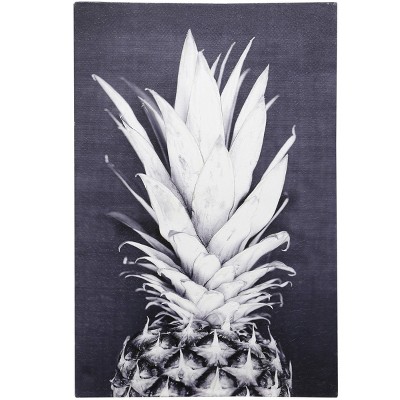 Pineapple Pose Wall Art Black/White - StyleCraft