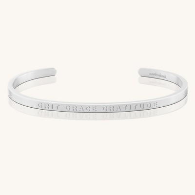 Mantra Jewelry - Grit Grace Gratitude (no ink)