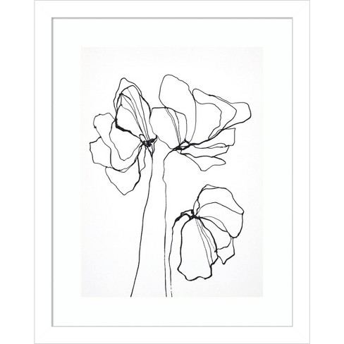 Black And White Decorative Art Sketch, Size: 45x50