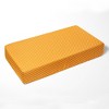 Bacati - Orange Pin Dots 100 percent Cotton Universal Baby US Standard Crib or Toddler Bed Fitted Sheet - 3 of 4