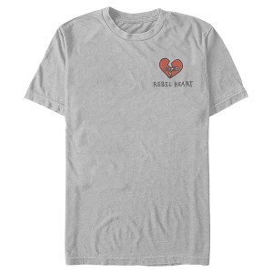 Men's Cruella Rebel Heart T-Shirt - 1 of 4
