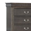 Acme Furniture 31" Louis Philippe Dresser Dark Gray Finish - 4 of 4