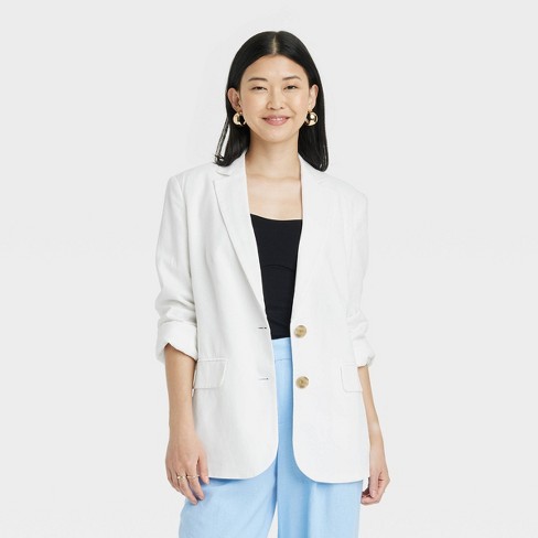 Linen jacket target online