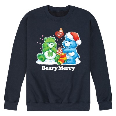 Men's - Care Bears - Beary Merry Christmas Graphic Fleece Sweatshirt