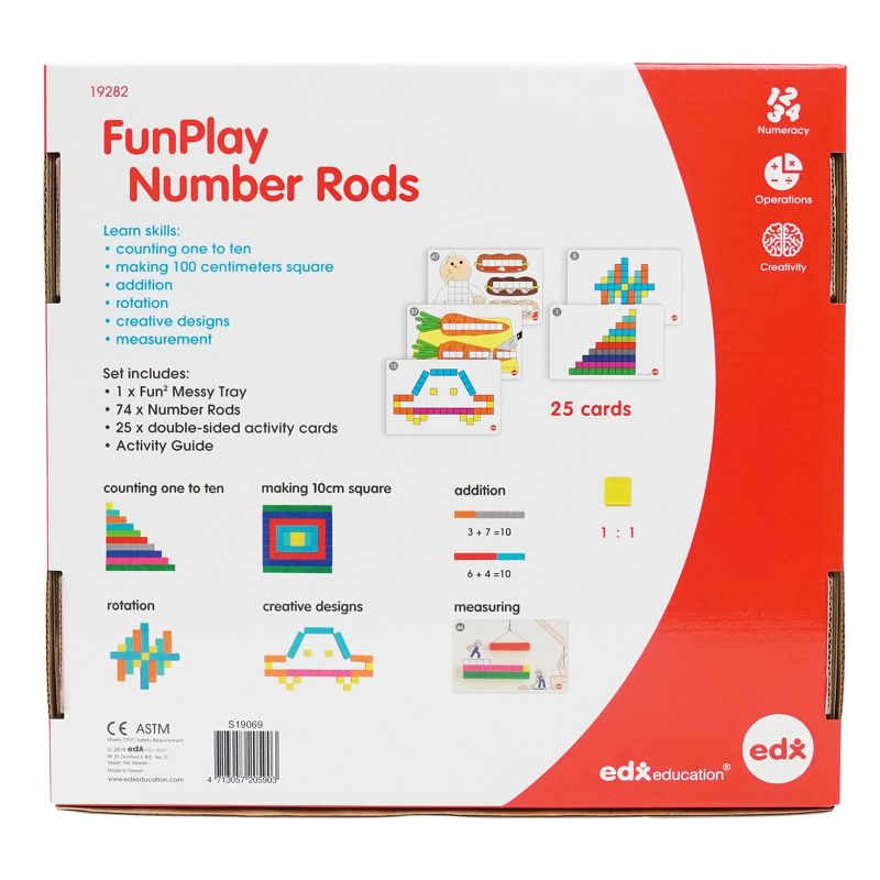 Edx Education FunPlay Number Rods, 2 of 5