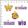 Western Illinois University Spirit Logo 50Ct Sticker Packs Miscellaneous 50 Ct. Sticker Pack - 2 of 4