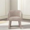 ROOMTEC Accent Arm Chair, Minimalist Style Leisure Backrest Chair, Living Room Barrel Chair, for Bedroom, Office - 2 of 4