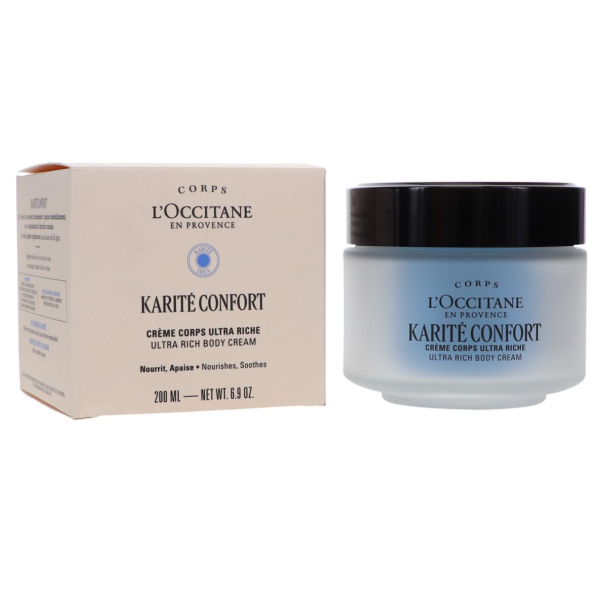 L'Occitane Karite Confort Ultra Rich Body Cream 6.9 oz