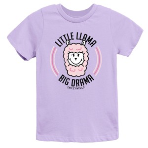 The Juniper Shop SmileyWorld Little Llama Big Drama Youth Short Sleeve Tee - 1 of 4