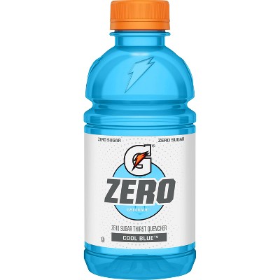 Gatorade G Zero Cool Blue Sports Drink - 12pk/12 fl oz Bottles