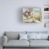 Trademark Fine Art -Danhui Nai 'Coastal Hydrangea' Canvas Art - 2 of 4