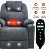 KTMBDW Power Lift Recliner Chair Electric Lift Recliner for Elderly Lift Recliner Chair with Cup Holders USB Type-C Ports for Living Room - 2 of 4
