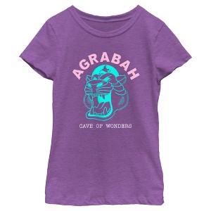 Girl's Aladdin Cave of Wonder Agrabah T-Shirt - 1 of 4