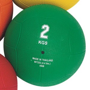 S&S Worldwide Rubber Medicine Ball, 4.4lb - 1 of 1