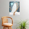 Sewzinski Snowy Owl At Night Poster - Society6 - 2 of 3