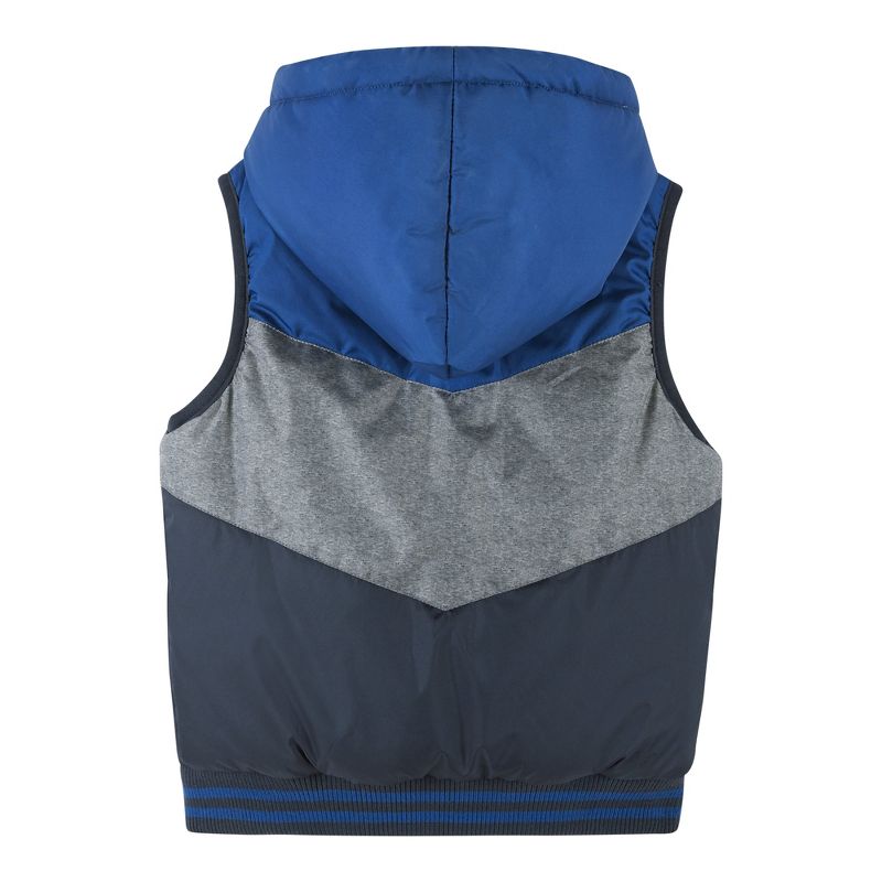 Andy & Evan  Toddler Boys Colorblocked Reversible Vest, 2 of 5