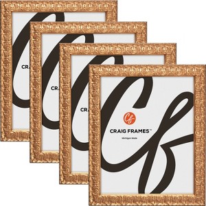 Craig Frames Versailles Ornate Gold Single Image Picture Frame, Set of 4 - 1 of 4