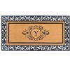 A1HC Natural Coir Doormat for Outdoor Entrance, Anti-Shed Treated Front Door Mat 30" x 60", Long Lasting Front Porch Entrymat Monogrammed - 2 of 4