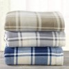 Soft Polar Fleece Plaid Sheet Set - Great Bay Home - 3 of 4