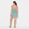 Women's Game Day Smocked Mini Skater Dress - Wild Fable™ - 3 of 3
