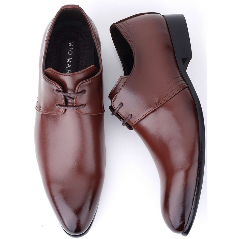 Mio Marino - Men's Plain Toe Oxford  Dress Shoes, 2 of 6