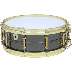 Ludwig Black Beauty Brass on Brass Snare Drum Brass 14 x 5 in. - 1 of 2