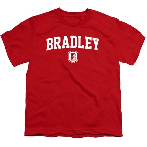 Boys' Bradley University One Color Arched T-Shirt - 1 of 4