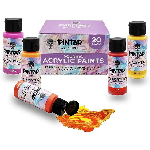 24ct Acrylic Paint Set Classic Colors - Mondo Llama™ : Target