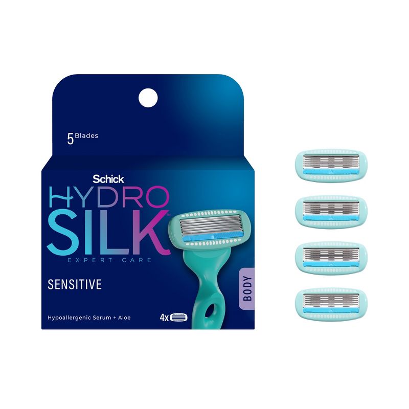 Schick Hydro Silk 5 Sensitive Women Razor Blade Refills, 1 of 14