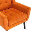 Streamdale Modern Soft Velvet Material Ergonomics Accent Chair Living Room Chair Bedroom Chair Home Chair - 4 of 4