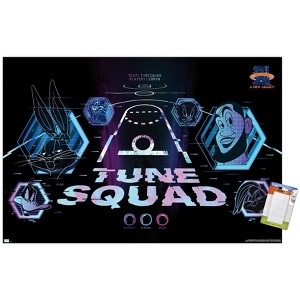 Trends International Space Jam: A New Legacy - Half Court Unframed Wall Poster Prints - 1 of 4