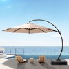 Lausaint Home 12' Deluxe Cantilever Umbrella - 3 of 4
