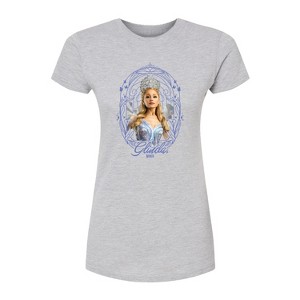 Women's - Wicked - Art Noveau Glinda Fitted Graphic T-Shirt - 1 of 3