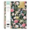 Day Designer 2024-25 Weekly/Monthly Planner 11"x8.5" Wirebound Frosted Les Fleurs: Academic Calendar, Adult Stationery - 3 of 4