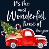 Men's Design By Humans It's The Most Wonderful Time Of The Year Christmas Shirt By TEEARTLAB Tank Top - 2 of 3
