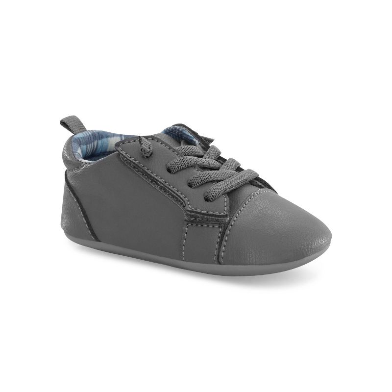 Carter's Just One You® Baby Boys' Pre Walker Sneakers - Gray, 3 of 6
