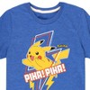 Boys' - Pokémon - Pikachu Lightning Bolt Short Sleeve Graphic T-Shirt - 2 of 4