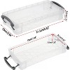Large Capacity Pencil Box, Office Supplies Storage Organizer Box, Brush Painting Pencils Storage Box - 2 of 4